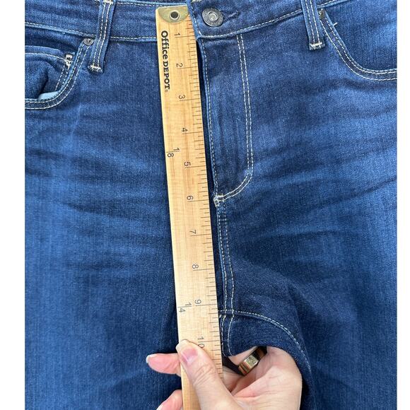 AG Dark Wash Prima Ankle Cigarette Leg Contour 360 Jean 31R - Picture 15 of 16